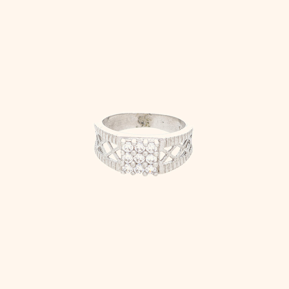 Striking American Diamond Ring