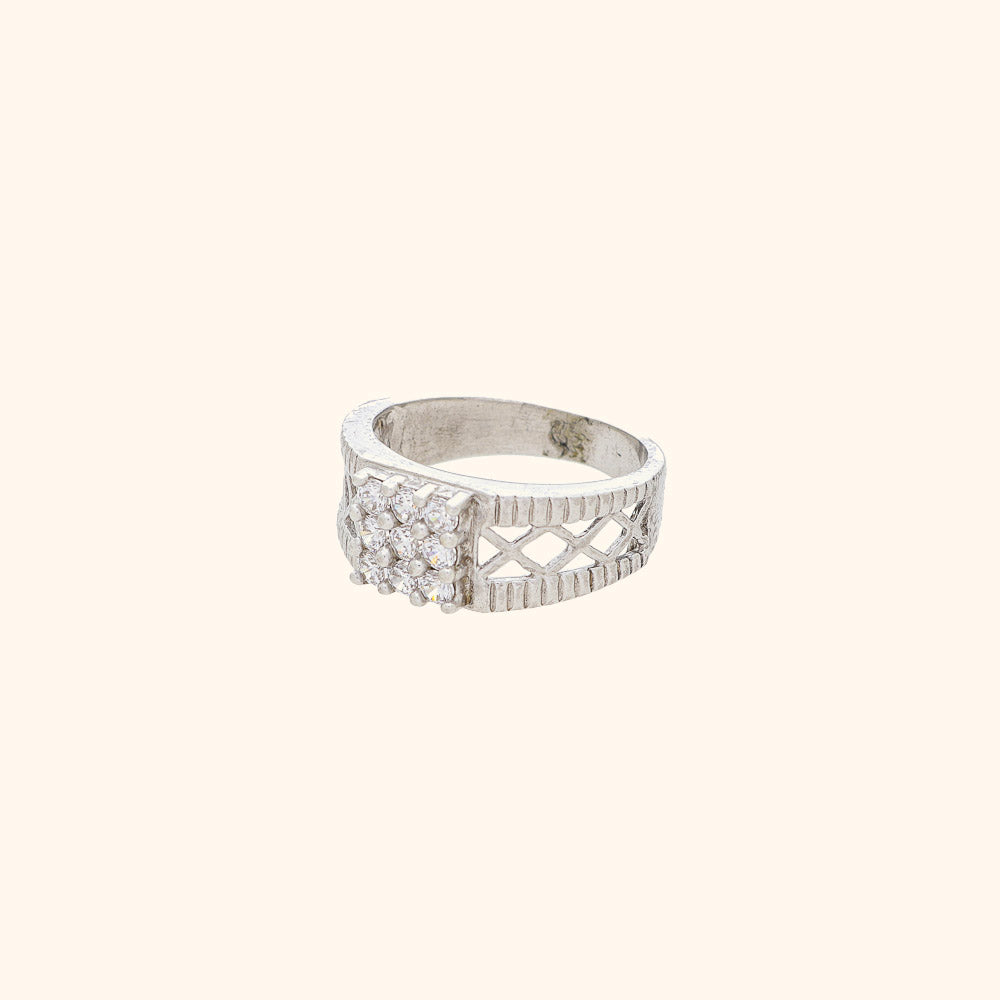 Striking American Diamond Ring