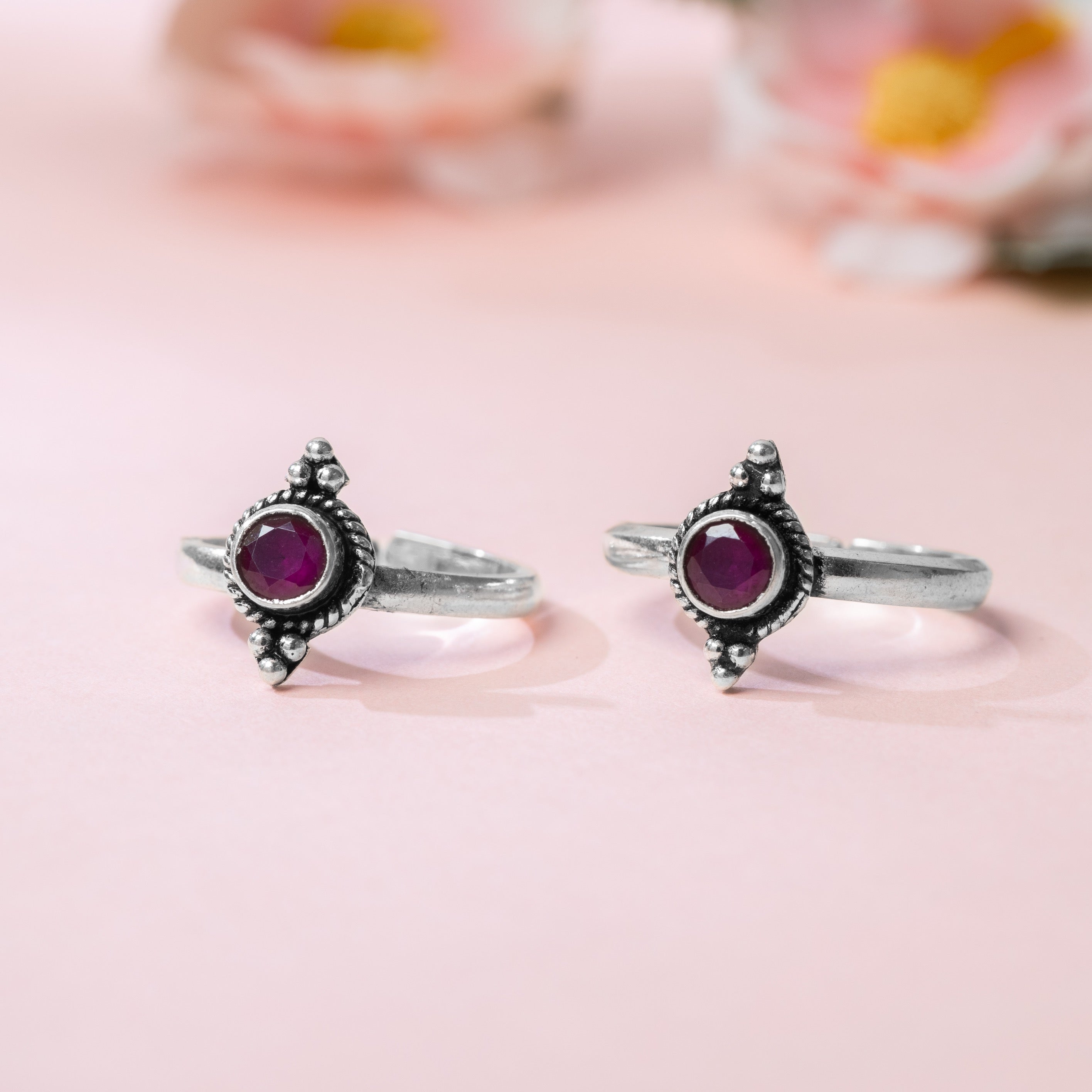 Aarohi Silver Toe Ring