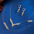Aurelia Feather Necklace Set