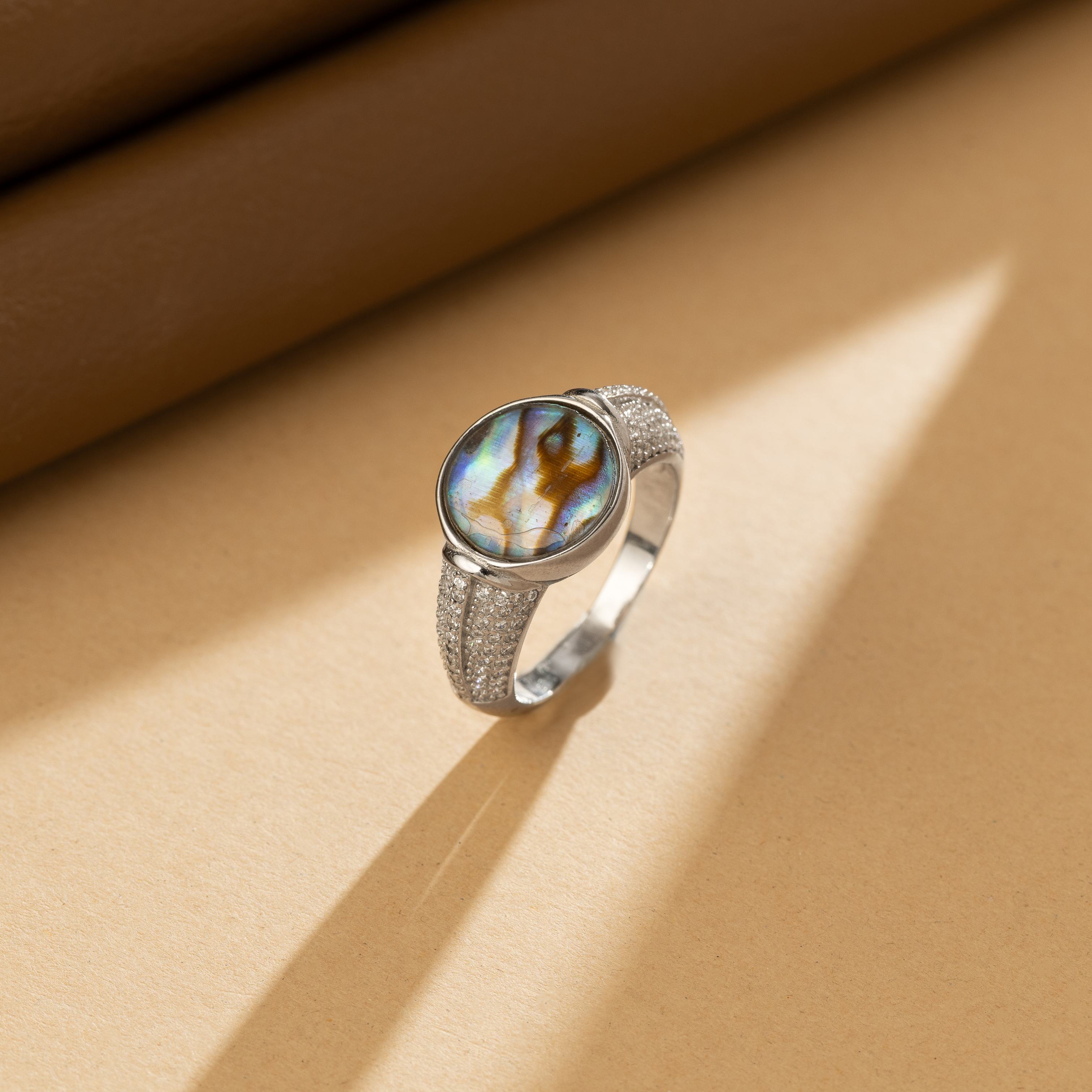 Aurora Opaline Ring