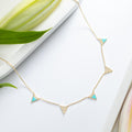 Azure Prism Necklace