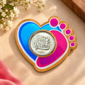 Best Wishes Heart Silver Coin Gift Card