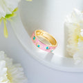 Blush Nazar Band Ring