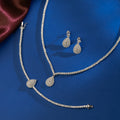 Celeste Teardrop Sparkle Necklace Set