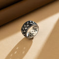 Celtic Weave Statement Ring