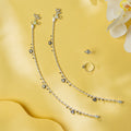 Chandrika Payal & Toe Ring Set