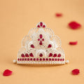 Pink Stone Mukut