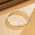 Crystal Edge Silver Kada