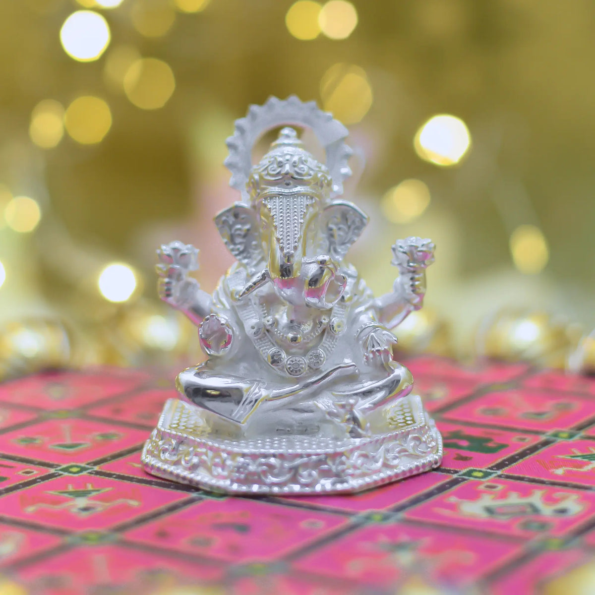 Lord Ganesh Idol with Intricate details