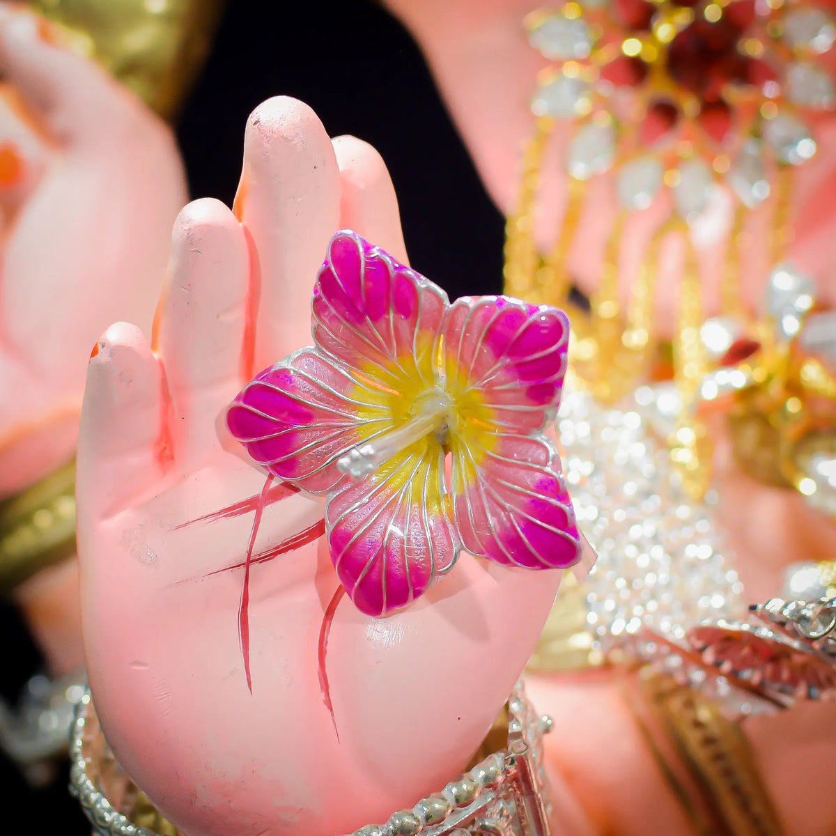 Meenakari Flower