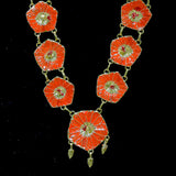 Meenakari Hibiscus Haar