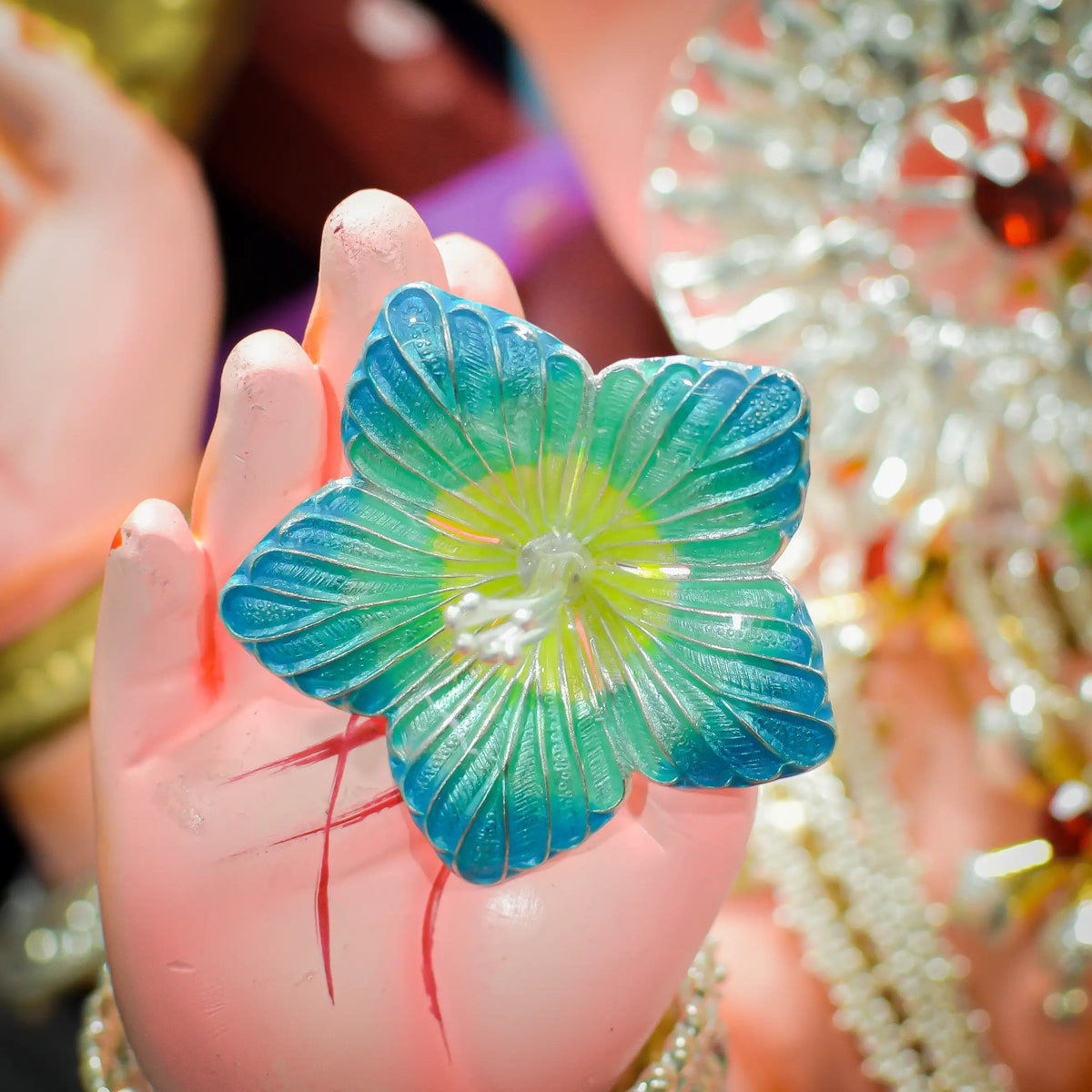 Meenakari Flower