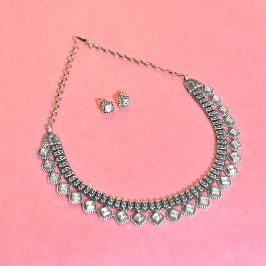 Statement Charm Necklace Set