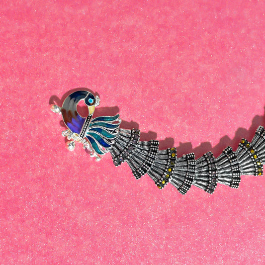 Stunning Designer Peacock Payal