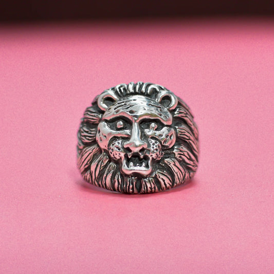 Bold Lion Ring