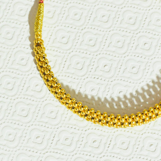 Gold Polish Thushi Necklace