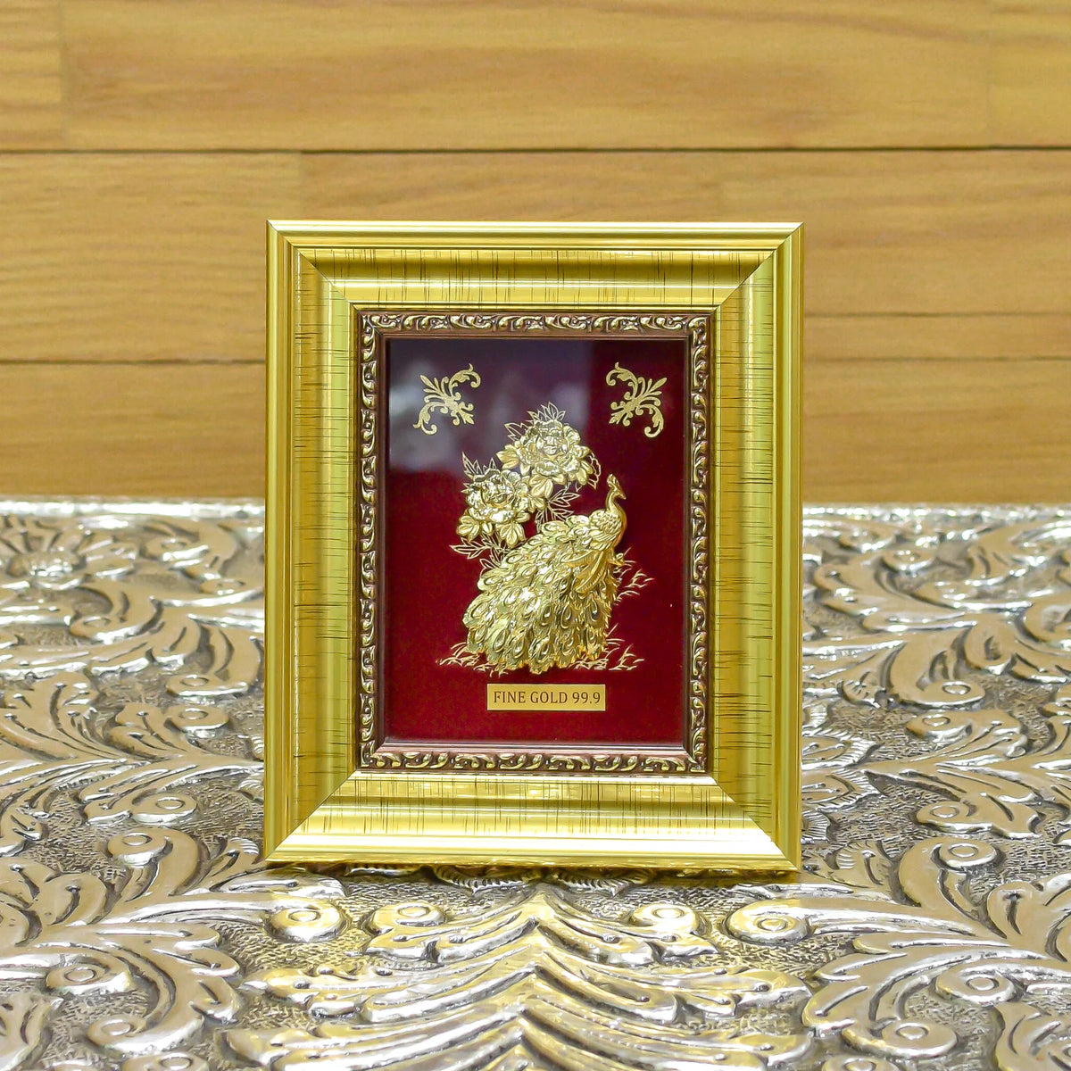 Fine Gold Peacock Frame