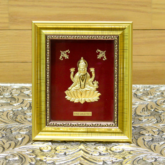 Fine Gold Kamal Laxmiji Frame