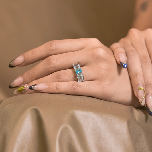 Aqua Eternity Band