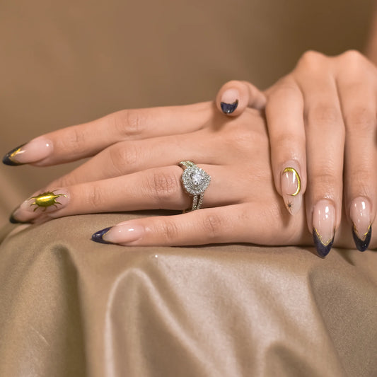 Heart Shaped Solitaire Ring