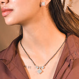 Trillium Mangalsutra Pendant Set