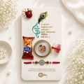Divine Rudraksha Rakhi Hamper