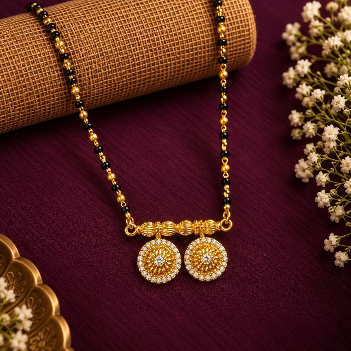 Dwi Chakra Mangalsutra