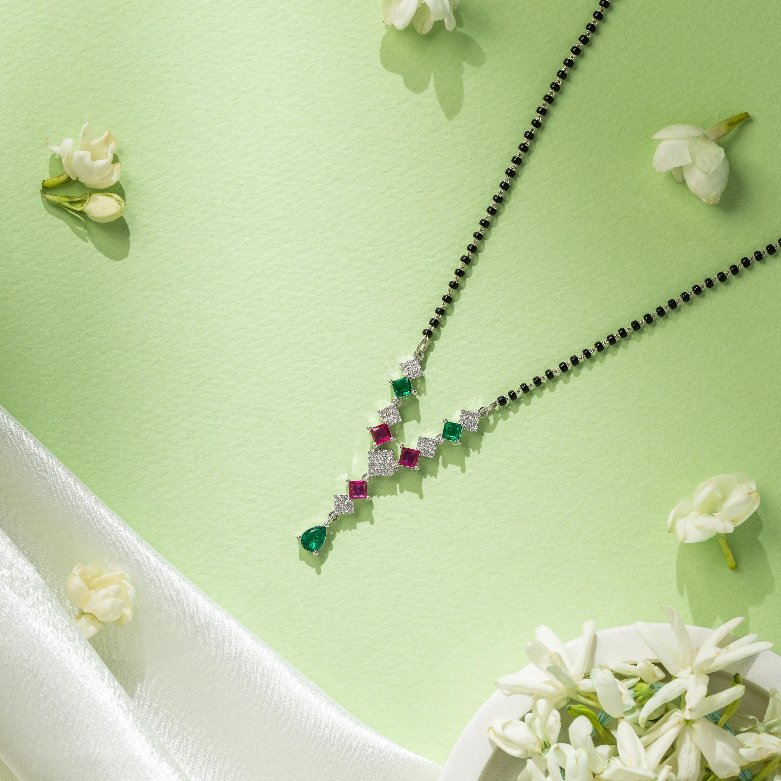 Emerald Royale Mangalsutra