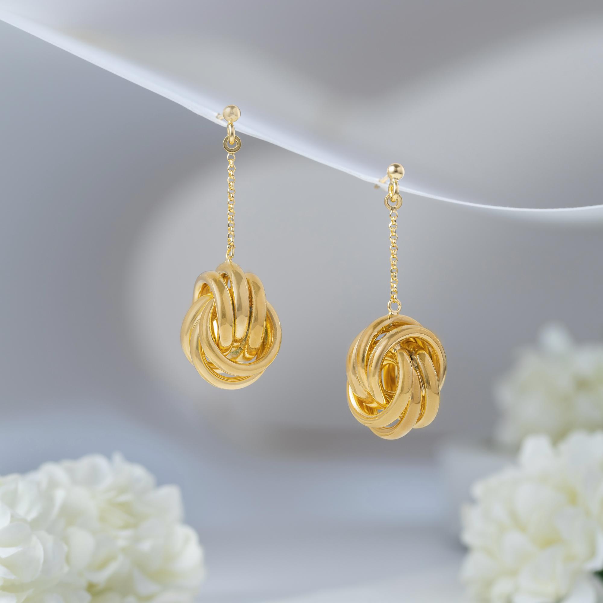 Evergold Knot Drops