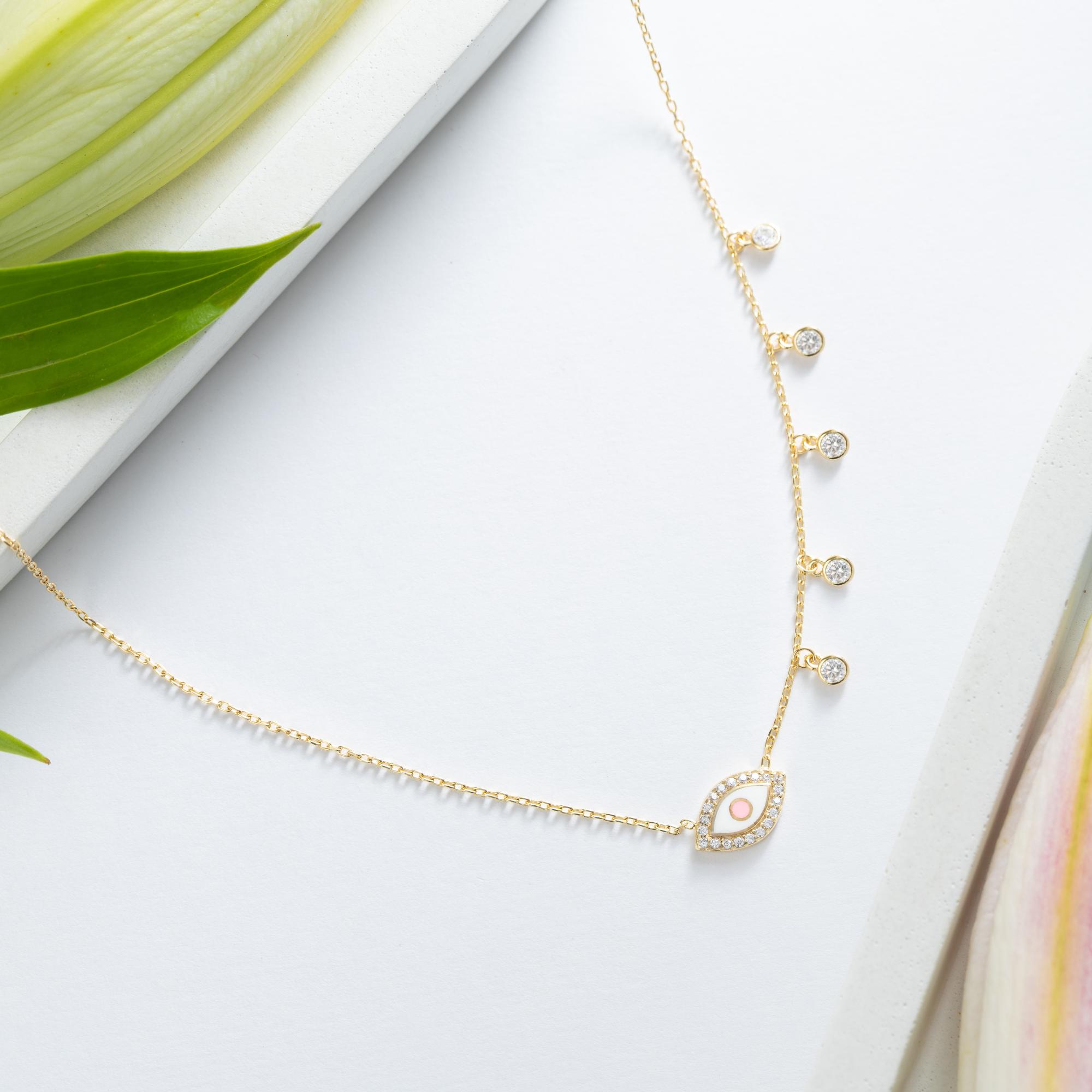 Evil Eye Charm Necklace