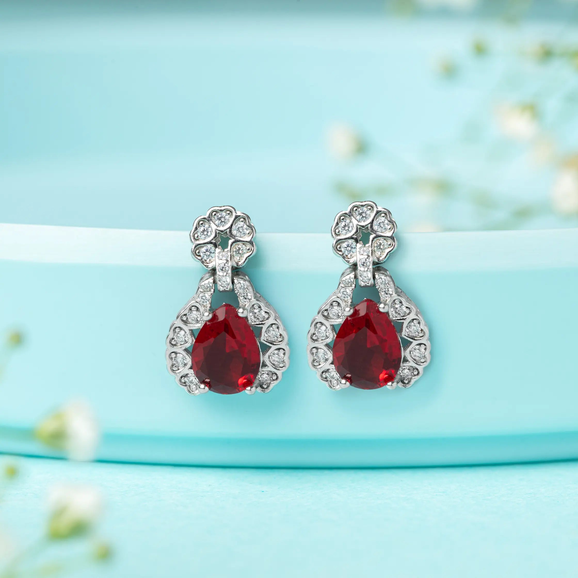 Fiery Elegance Studs