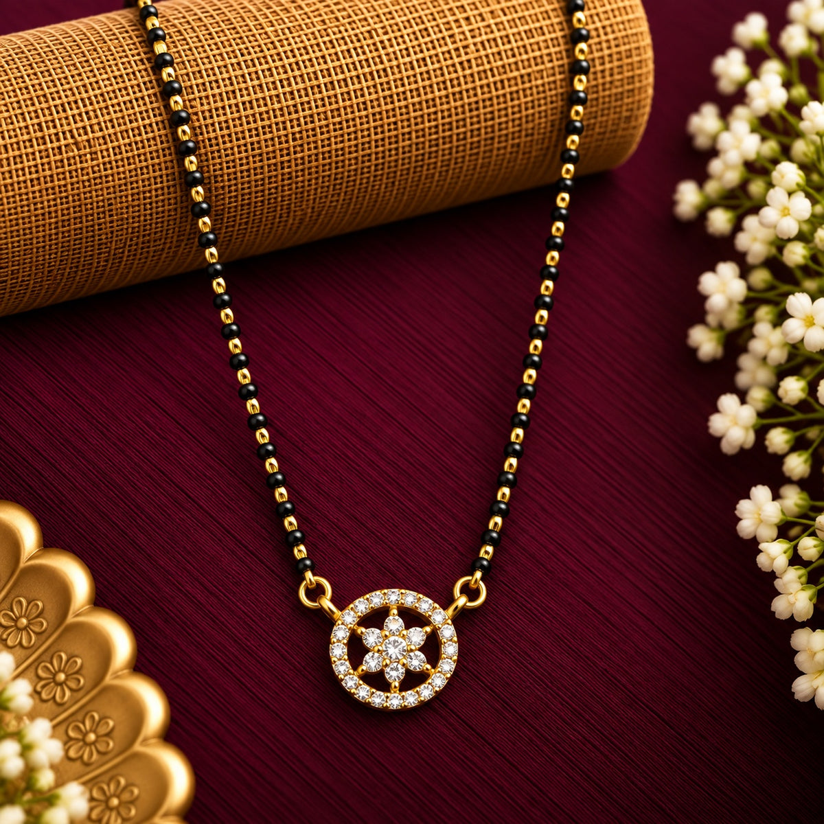 Floral Mangalsutra