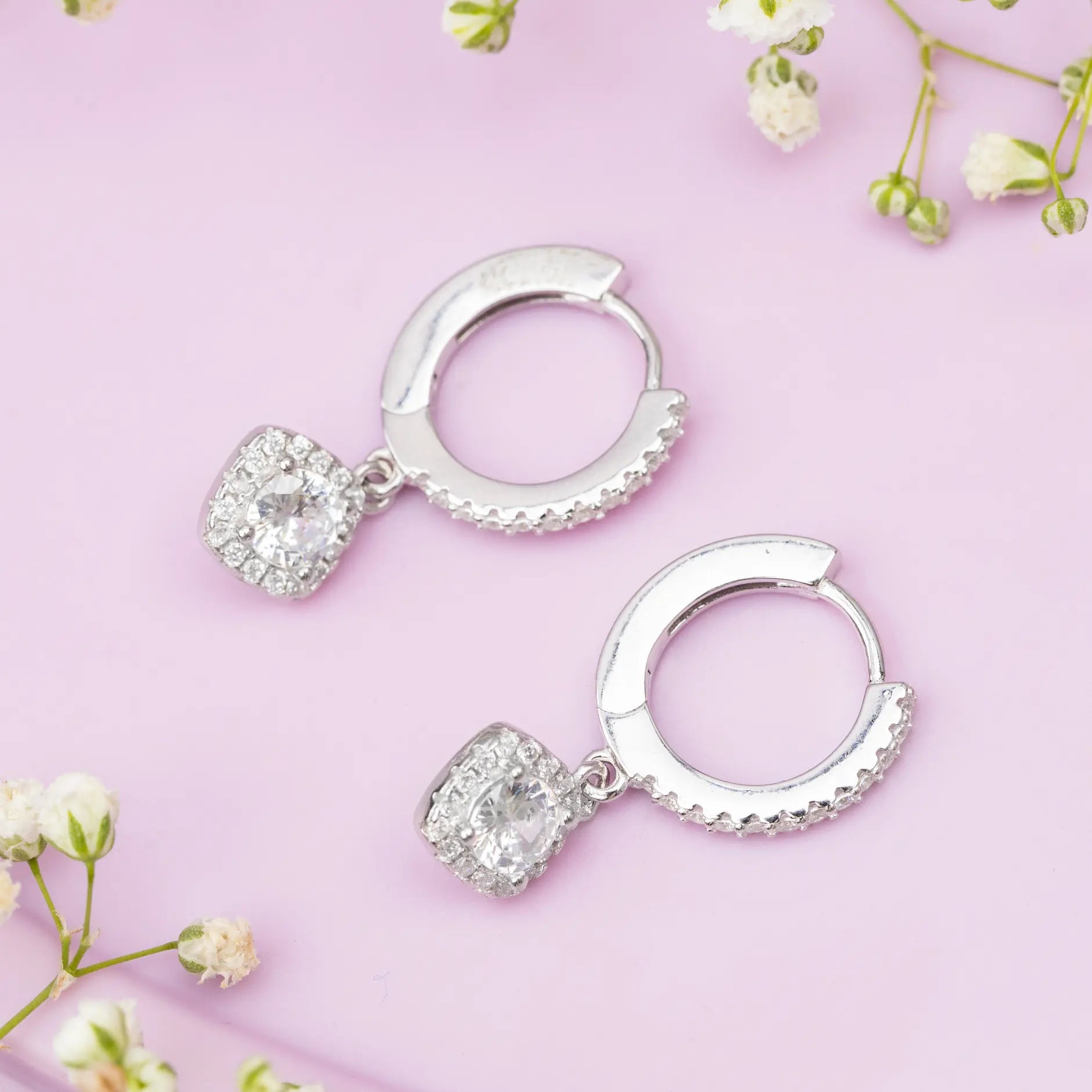 Glimmer Halo Hoops