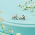 Glimmer Leaf Studs