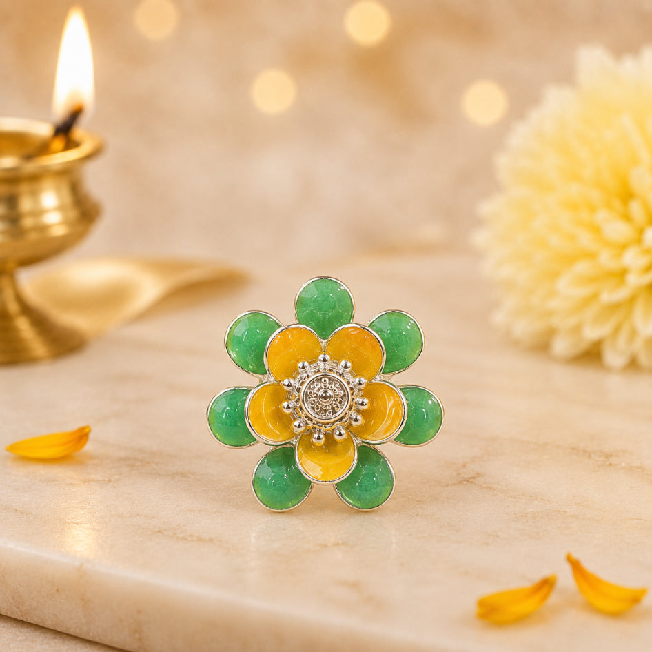 Green Bloom Flower