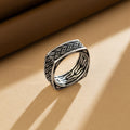Imperial Braid Statement Ring