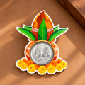 Kalash Lakshmi Ganesh Silver Coin Gift Card