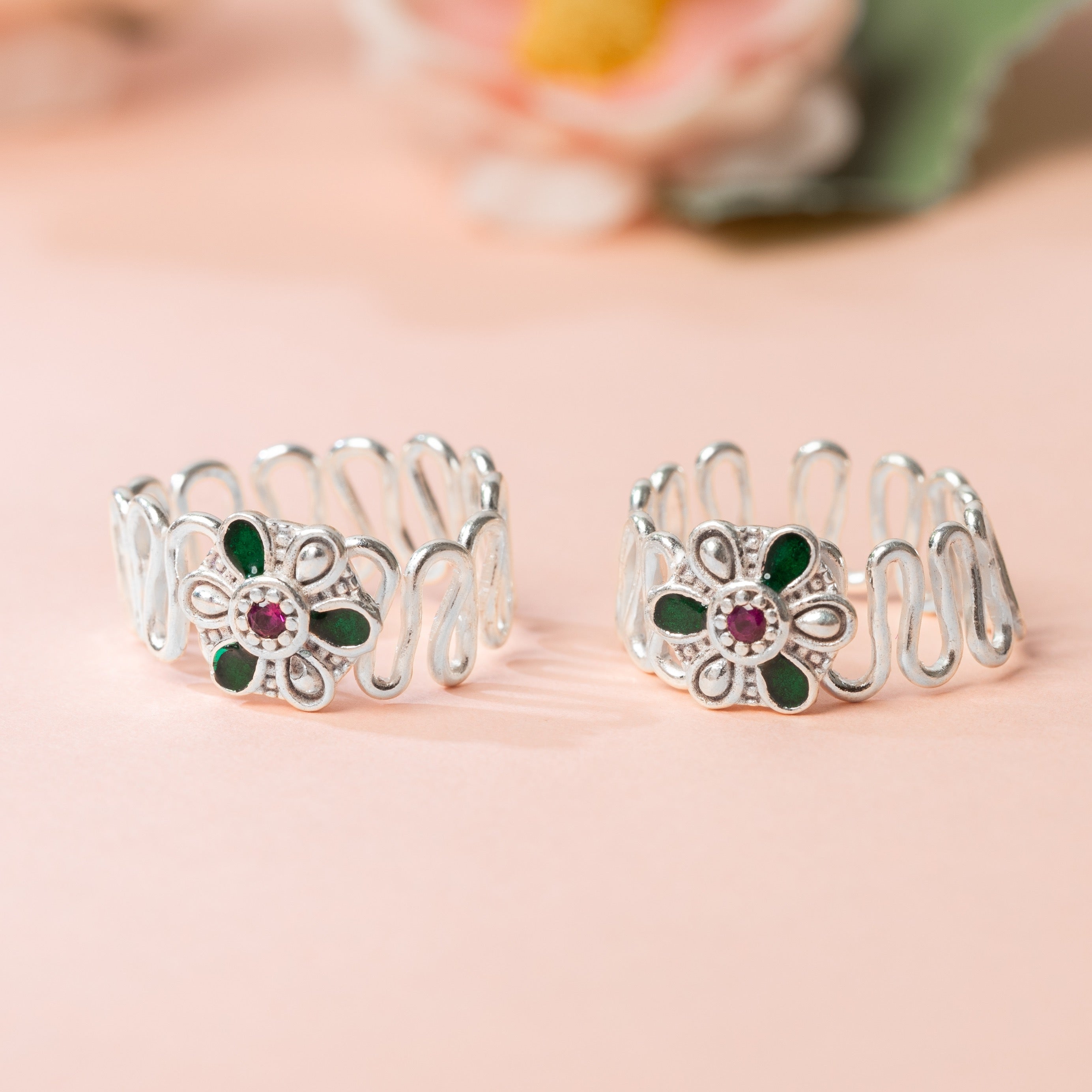 Leher Toe Ring