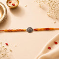 Mahakal Divine Protection Silver Rakhi