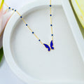 Midnight Flutter Necklace