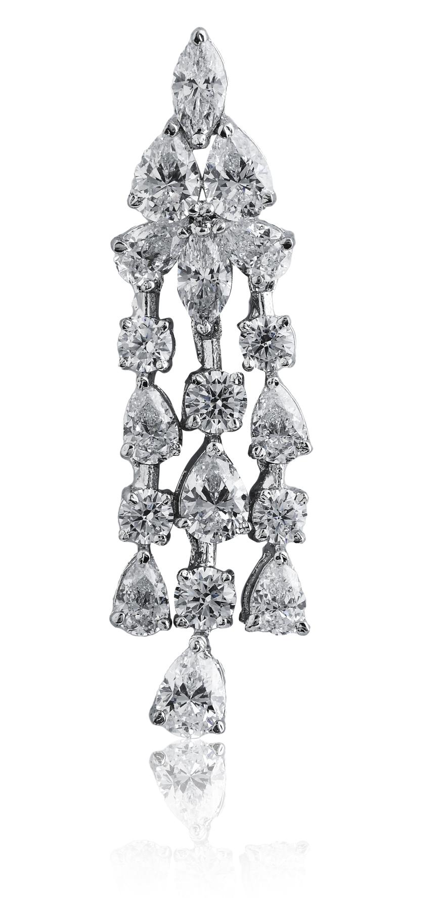 Moonveil Zircon Earrings