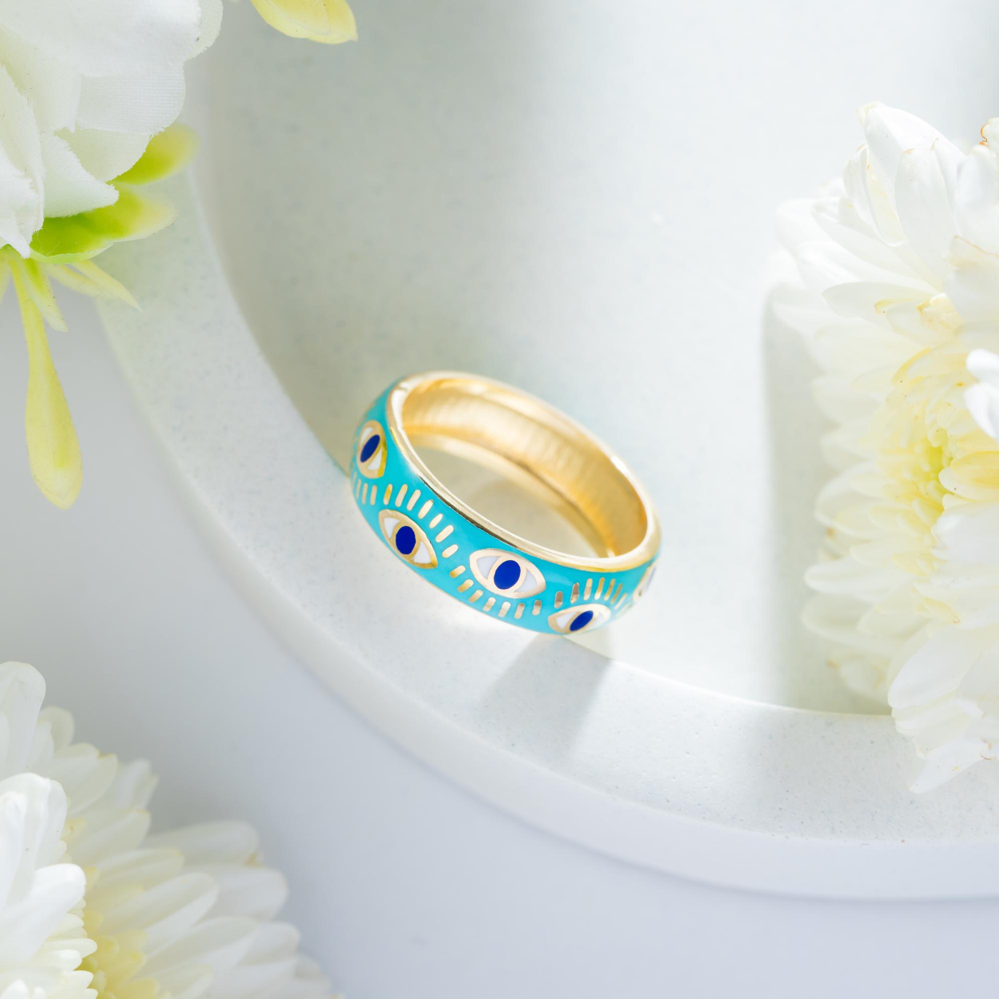 Mystic Azure Ring