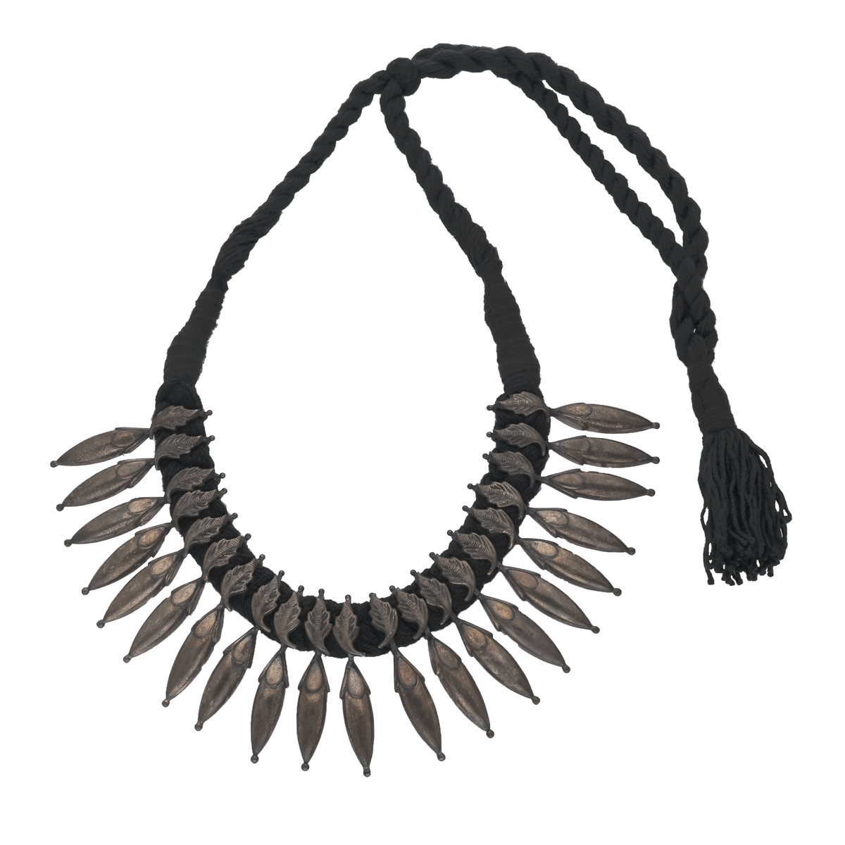 Black Thread Necklace