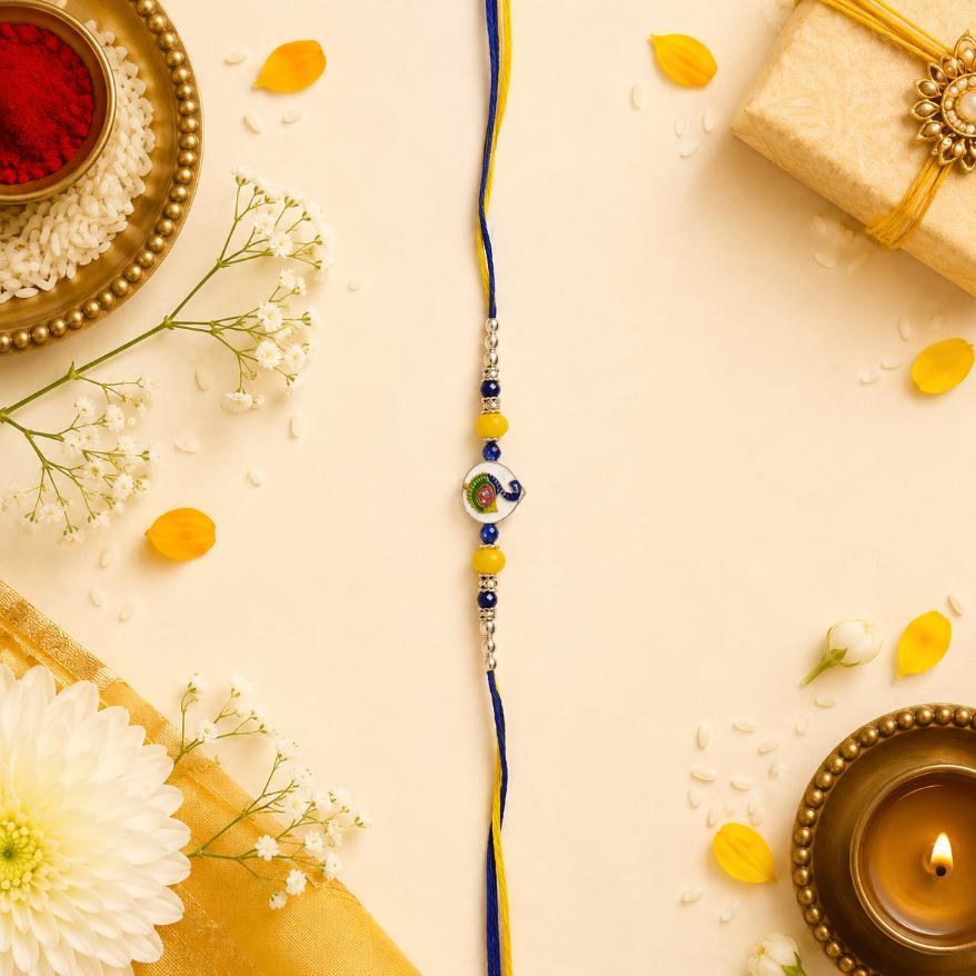 Peacock Grace Rakhi