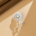 Pearl Blossom Radiance Brooch