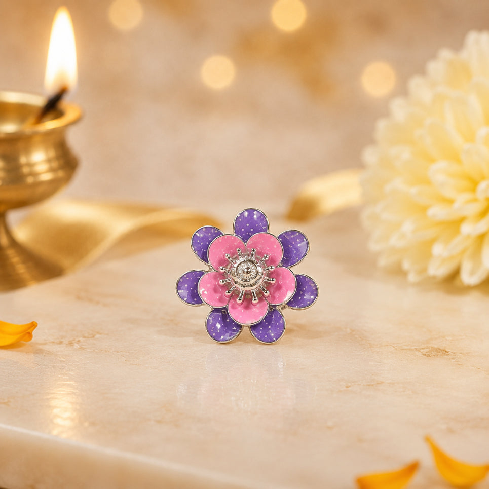Purple Bloom Flower