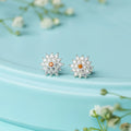 Radiate in Orange Studs