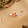 Rajmudra Heritage Silver Bracelet