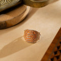 Rajmudra Silver Ring